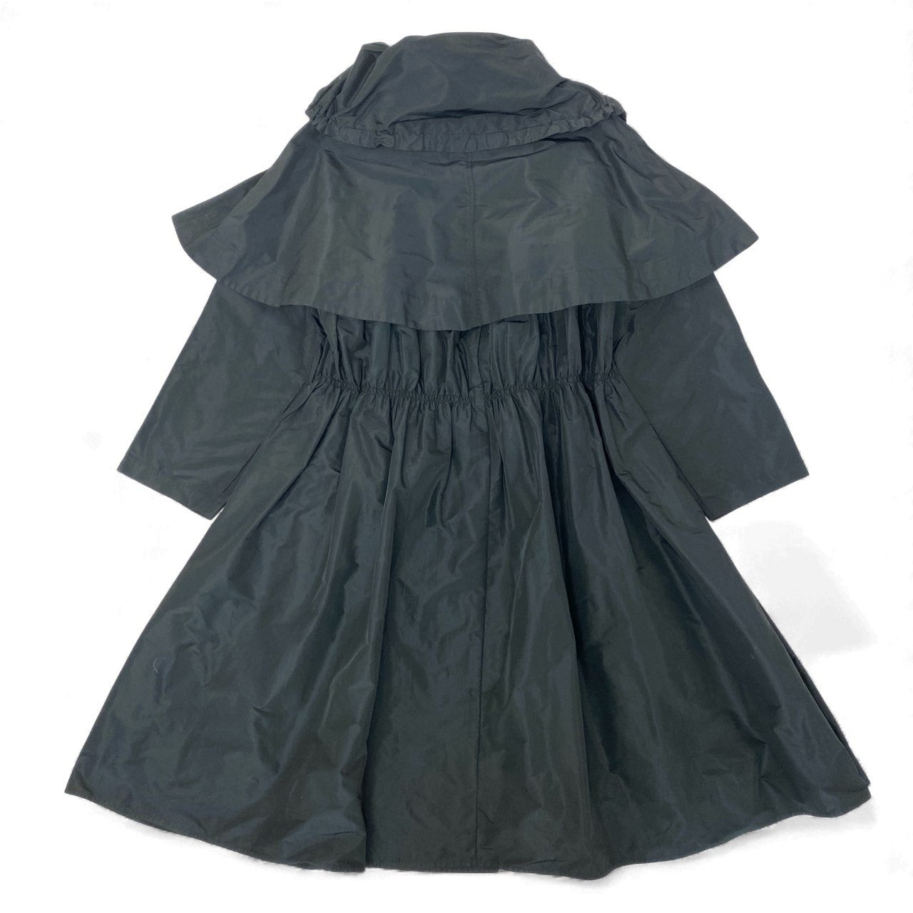 28k29 TOKUKO 1er VOL トクコプルミエヴォル フルジップ ロングコート ロングスリーブ 袖取り外し可○ 2way ハイネック レディース 女性用 9 ブラック ポリエステル100％u02t