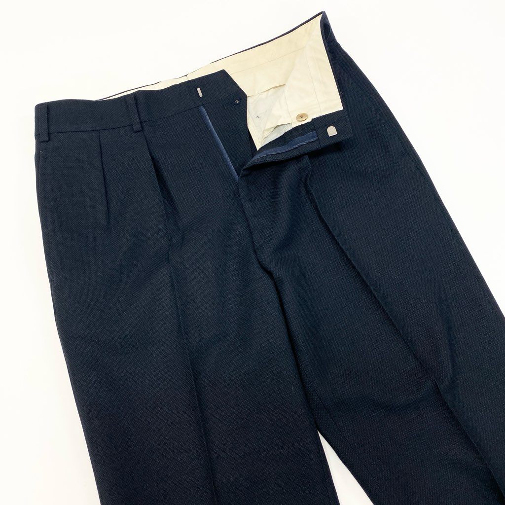 54l28 BURBERRYS バーバリーズ スーツセットアップ テーラードジャケット スラックスパンツ 94-84-165 AB4 ネイビー ウール100％ メンズ 男性用o07t