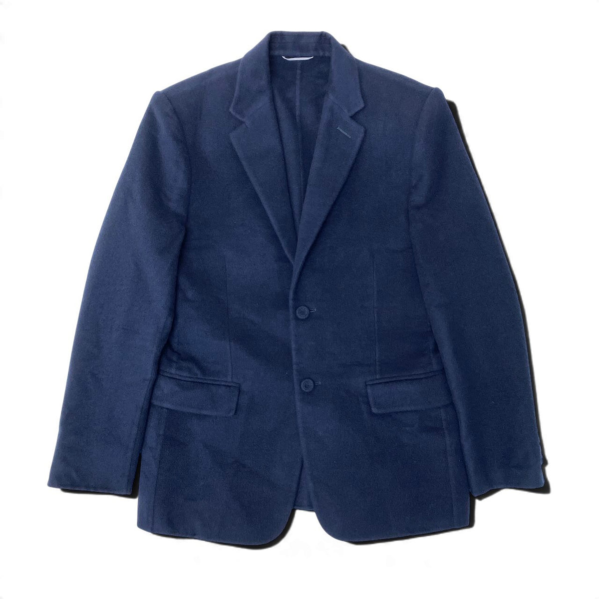 21j15 【極美品】 DIOR HOMME ディオールオム カシミヤジャケット テーラードジャケット シングル 2B サイズ46 ネイビー カシミヤ100％ メンズu02t
