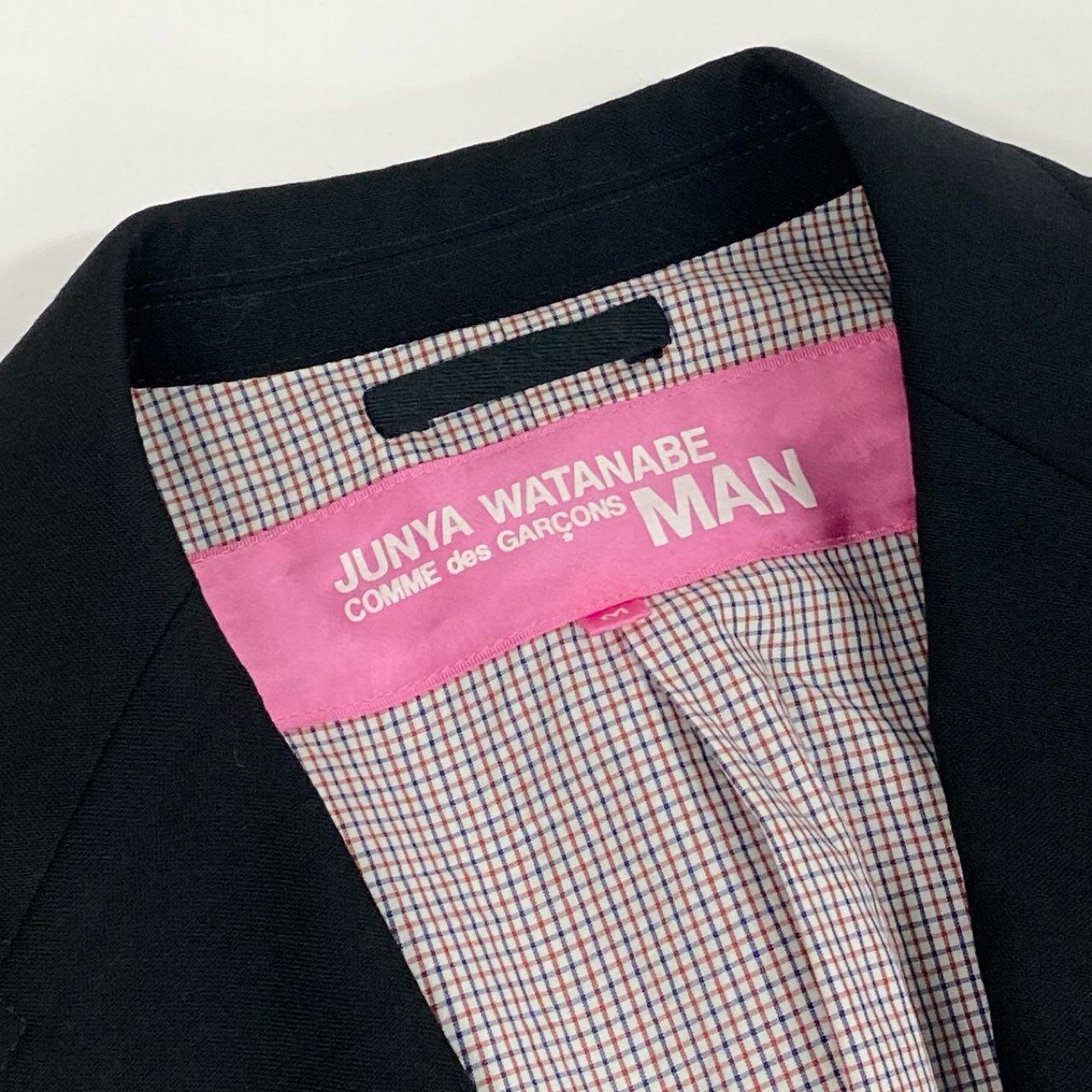 Ac6 JUNYA WATANABE COMME des GARCONS ジュンヤワタナベ コムデギャルソン AD2012  ブレザー テーラードジャケット サイズM ブラック メンズ レディース ユニセックスk02i