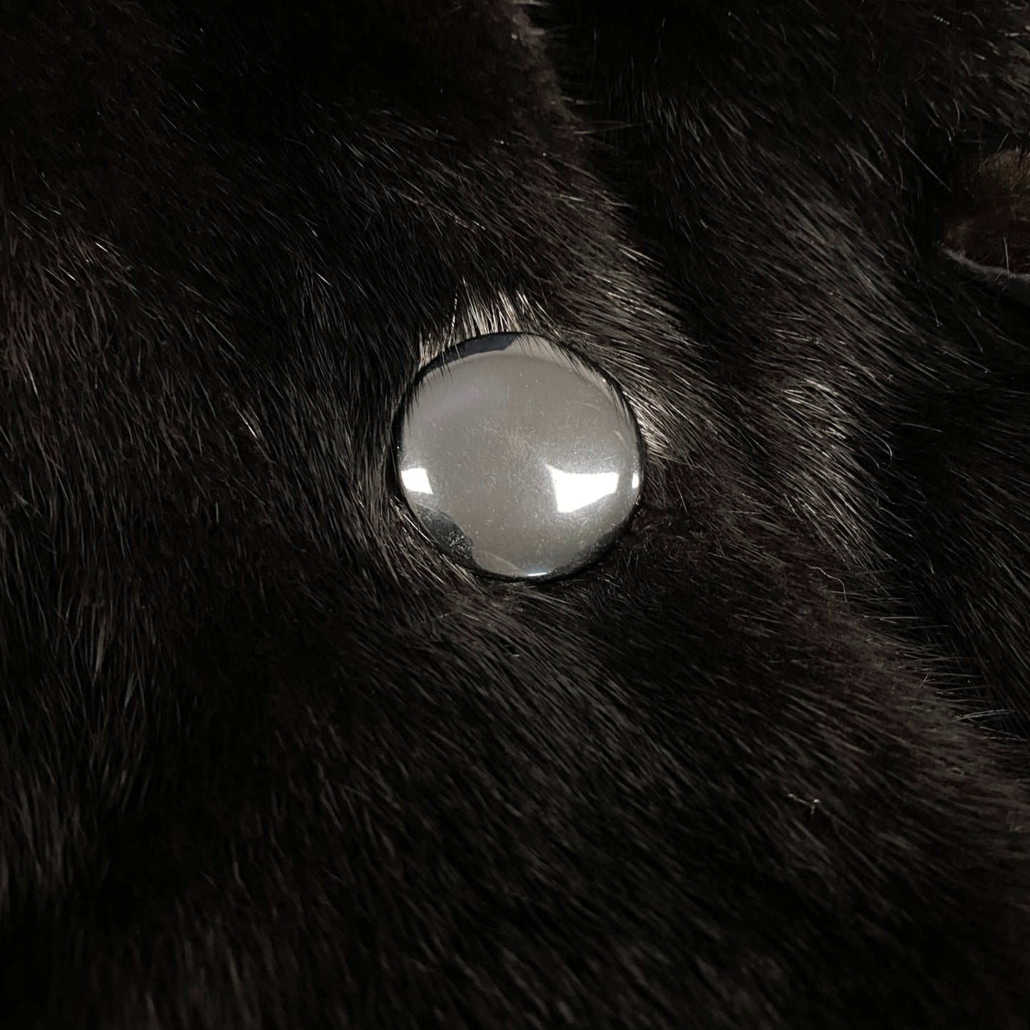 15i19 ARIANNA ダークミンク ミンクコート 毛皮コート ジャケット サイズF ブラック系 ミンクファー レディースu02t