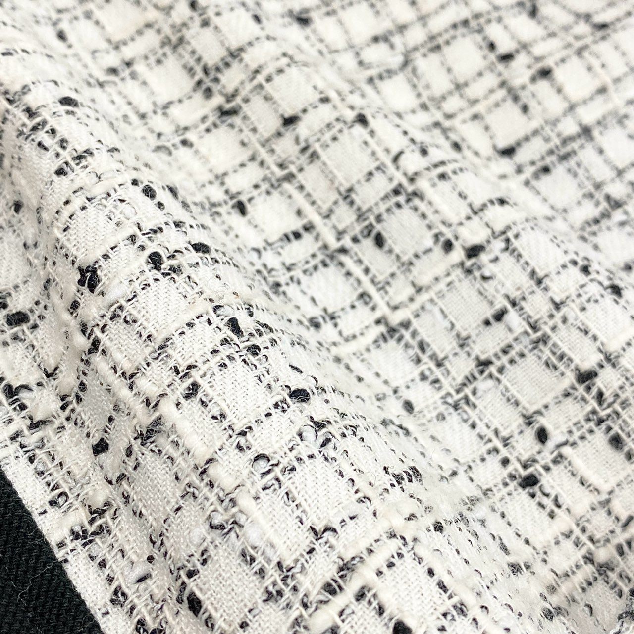 69L17 sacai サカイ 20SS Summer Tweed Jacket ツイードジャケット 異素材切替 アウター 20-05006 2サイズ ホワイト ブラック レディースo07t