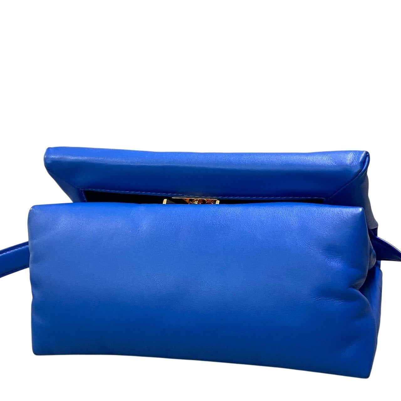 Ge16 MARNI マルニ ショルダーバッグ 3WAY PRISMA SMALL BAG ブルー レザー レディース 女性用k02i
