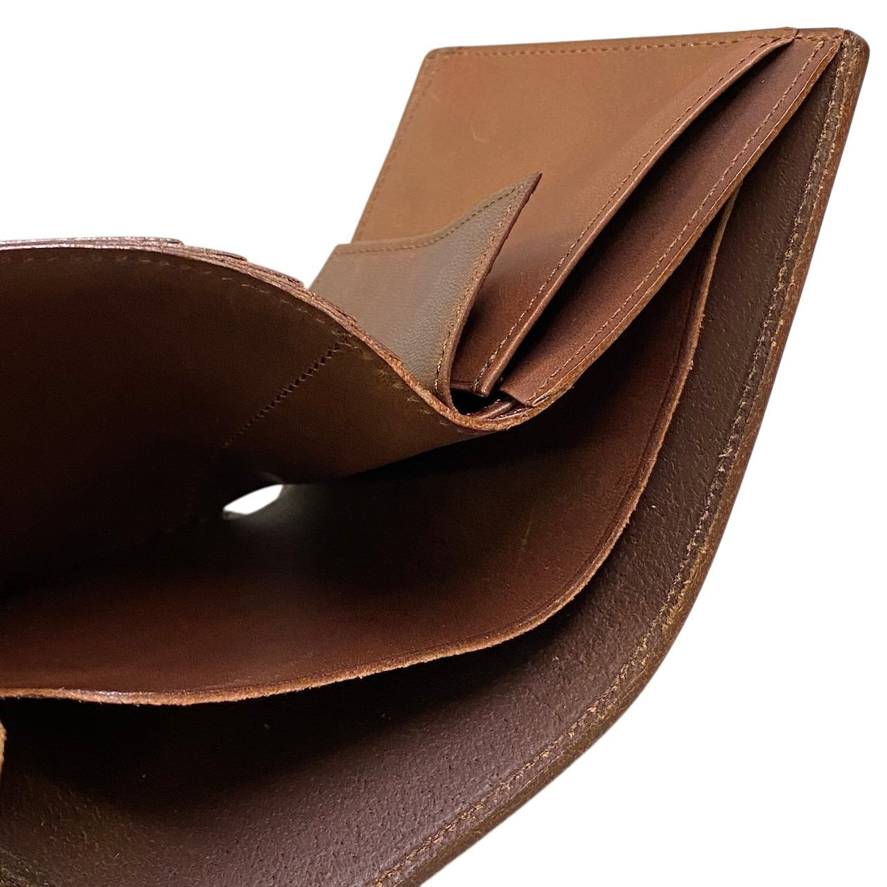 e16 《極美品》 PORTER ポーター 925 WALLET 2つ折り財布 069-04813 ブラウン レザー ヌメ革 ウォレット YOSHIDA＆Co.t18r