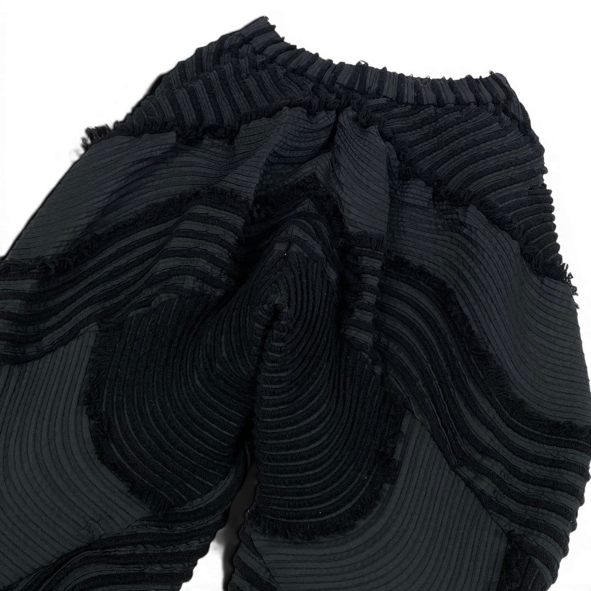Af4 ISSEY MIYAKE イッセイミヤケ 3Dスチームストレッチ プリーツパンツ 3D Steam Stretch Pleats Pants IM84FF537 サイズ2 ブラックt18rt18r