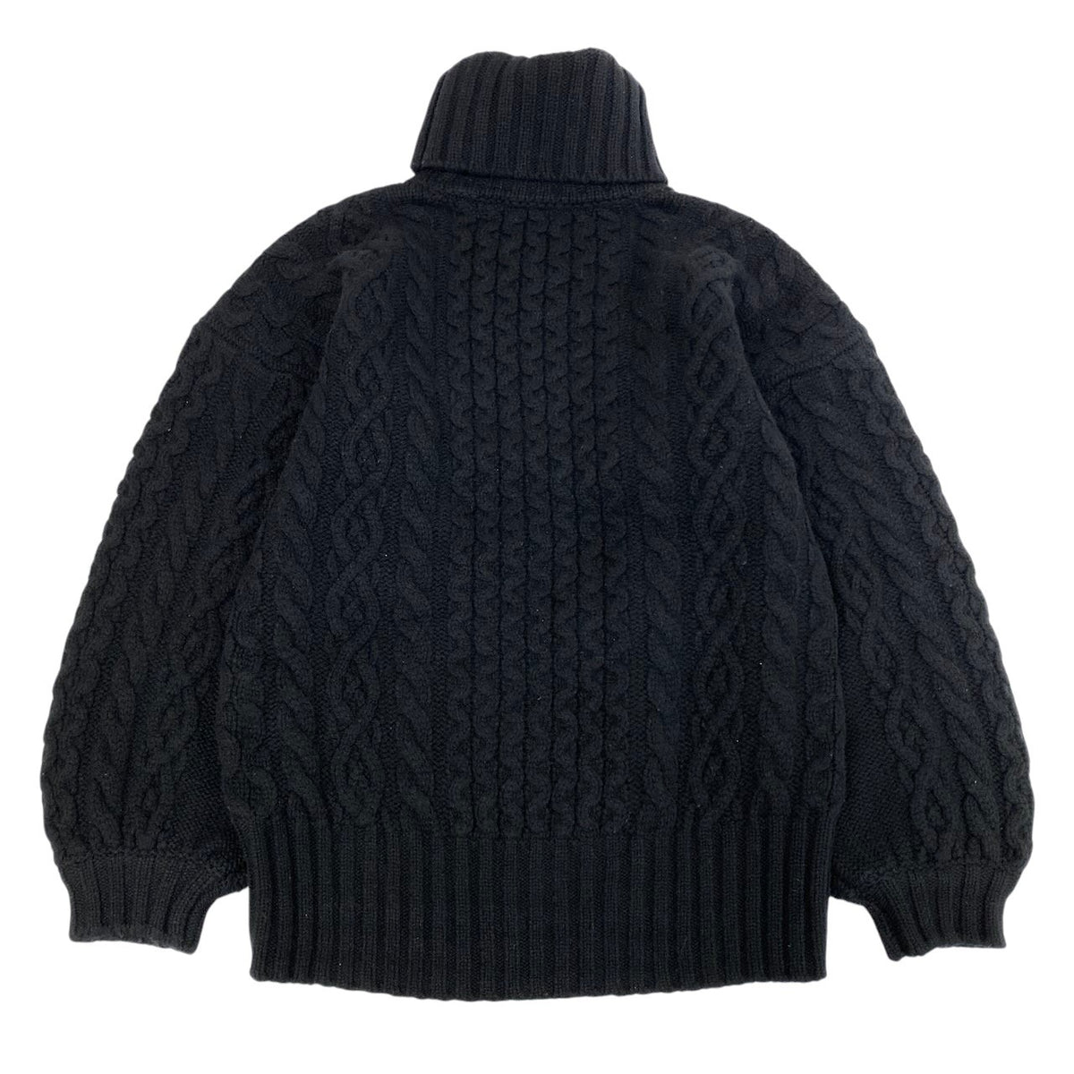 i20 Vivienne Westwood RED LABEL ハイネックニットセーター オーブ刺繍 00サイズ ブラック ウール100％ レディース 女性用u02t