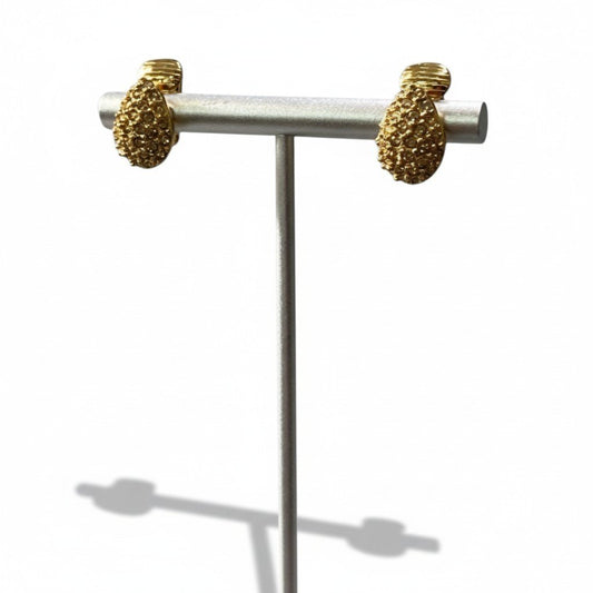 c4 Christian Dior クリスチャンディオール ドロップラグジュアリーイヤリング ゴールド ラインストーン Drop Luxury Earringt18r