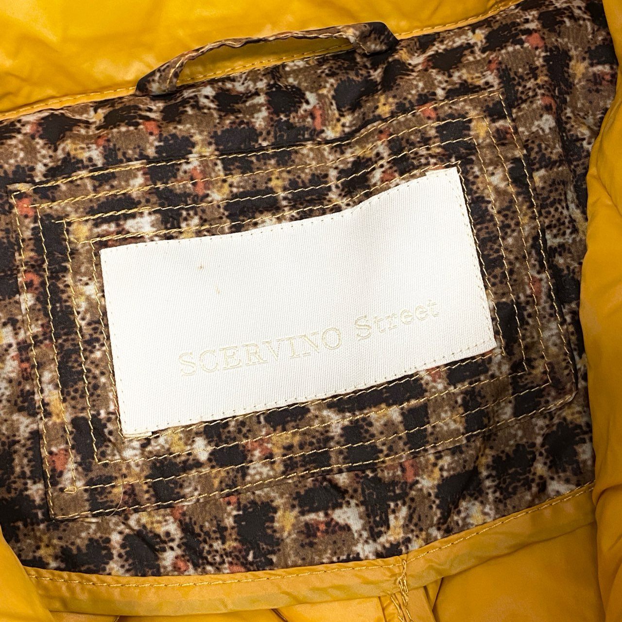 27L15 ERMANNO SCERVINO エルマンノシェルビーノ 中綿コート ロングコート アウター 総柄 44 マルチカラー レディースk02i