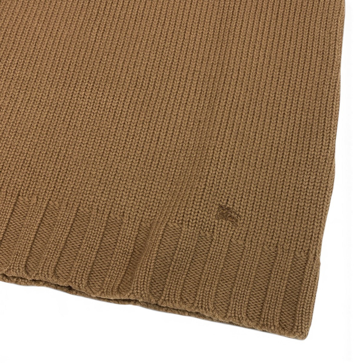 Ei4 【美品】 BURBERRY LONDON バーバリーロンドン フレンチスリーブ ニットワンピース 160A ベージュ レディースk02i