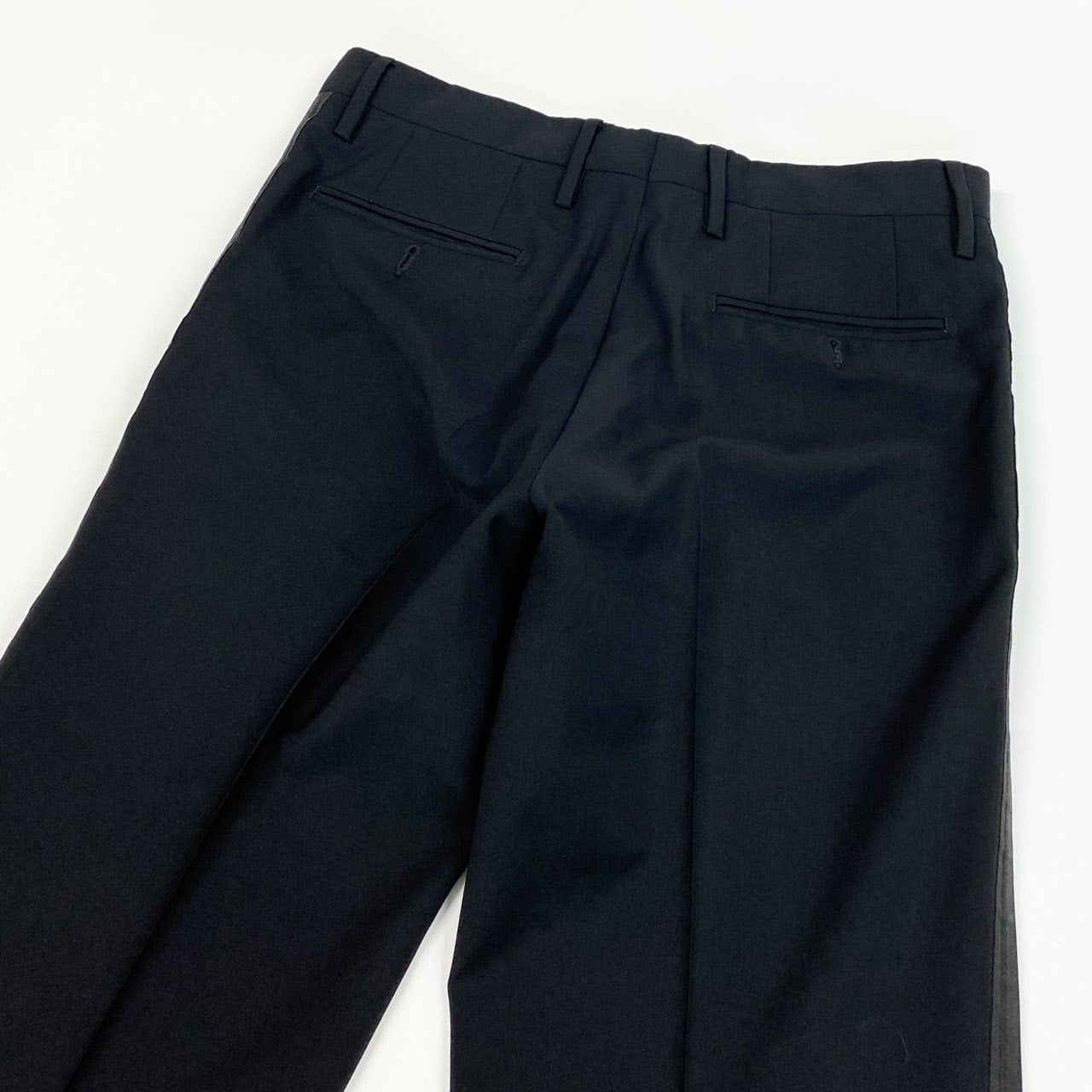 65a14　DOLCE & GABBANA ドルチェアンドガッパーナ セットアップスーツ フォーマル シングル 1B  サイズ46  ブラックo07t