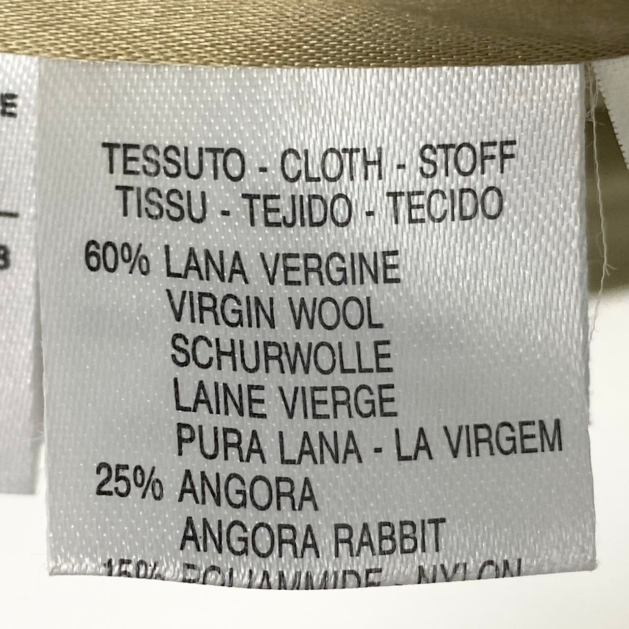 23e7 MARELLA マレーラ チェスターコート ウールコート ボリューム襟 イタリア製 サイズ38 ベージュ系 レディース 女性服u02t