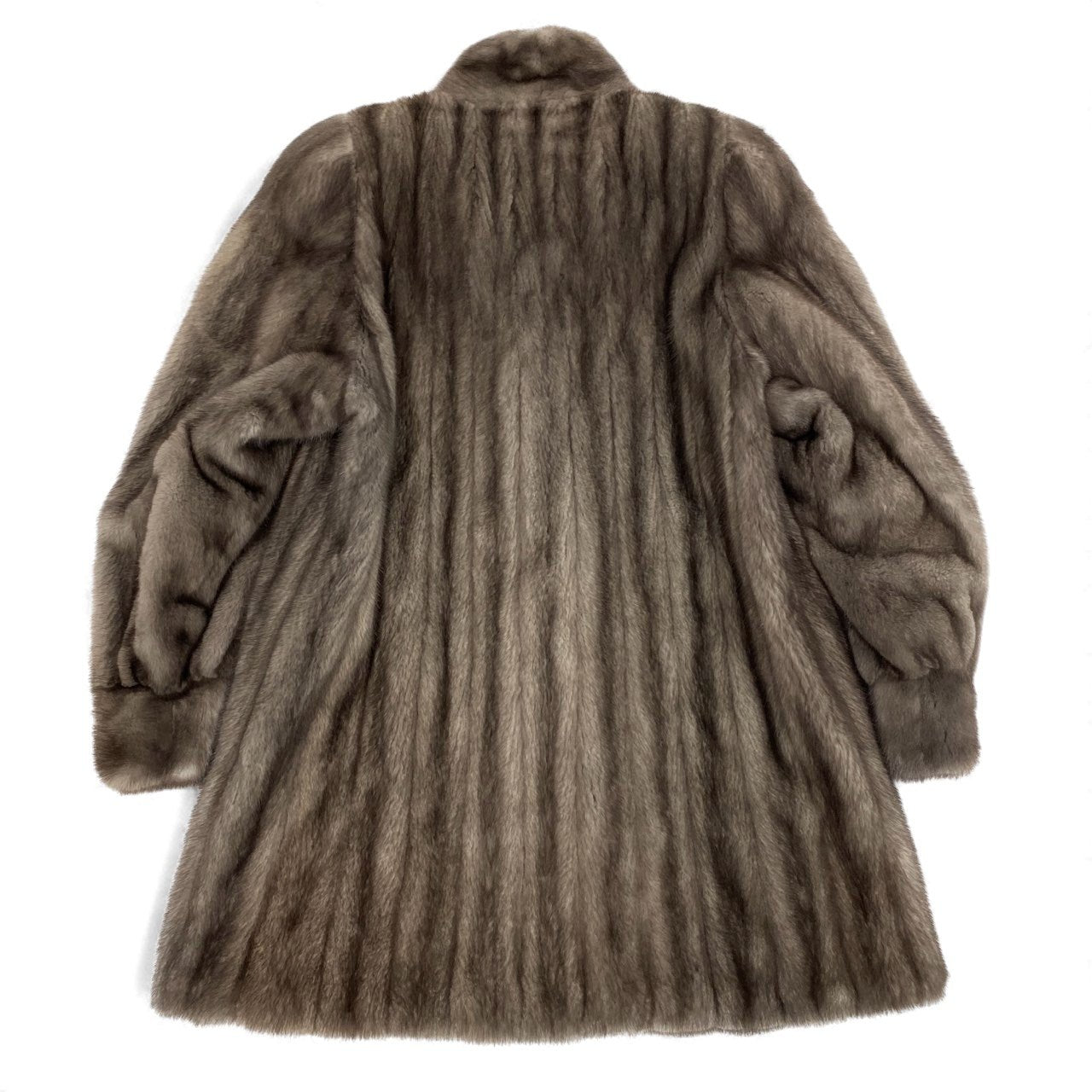 50k29 THE AMERICAN FUR AWARDS AMERICAN ULTRA アメリカンウルトラ 5つ星 ブルーアイリスミンク ミンクコート セミロングコート 毛皮コート F ブラウン系 ミンクファー レディースu02t