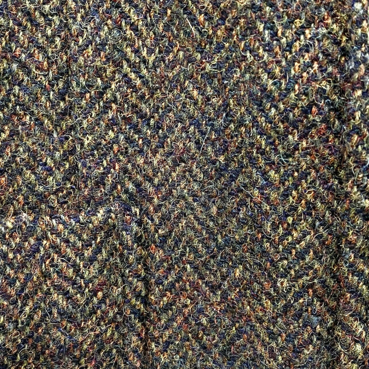38f15 Freak's store フリークスストア Harris Tweed ハリスツイード テーラードジャケット ツイードジャケット ヘリンボーン柄 サイズS ブラウン系 ウール100％ メンズ 紳士服u02t