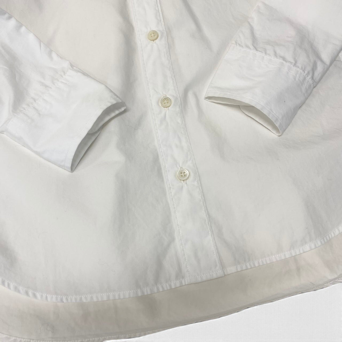 25i27 MADISONBLUE コットンシャツ  シャツブラウス 日本製 XSサイズ ホワイト コットン100％ レディース 女性用u02t