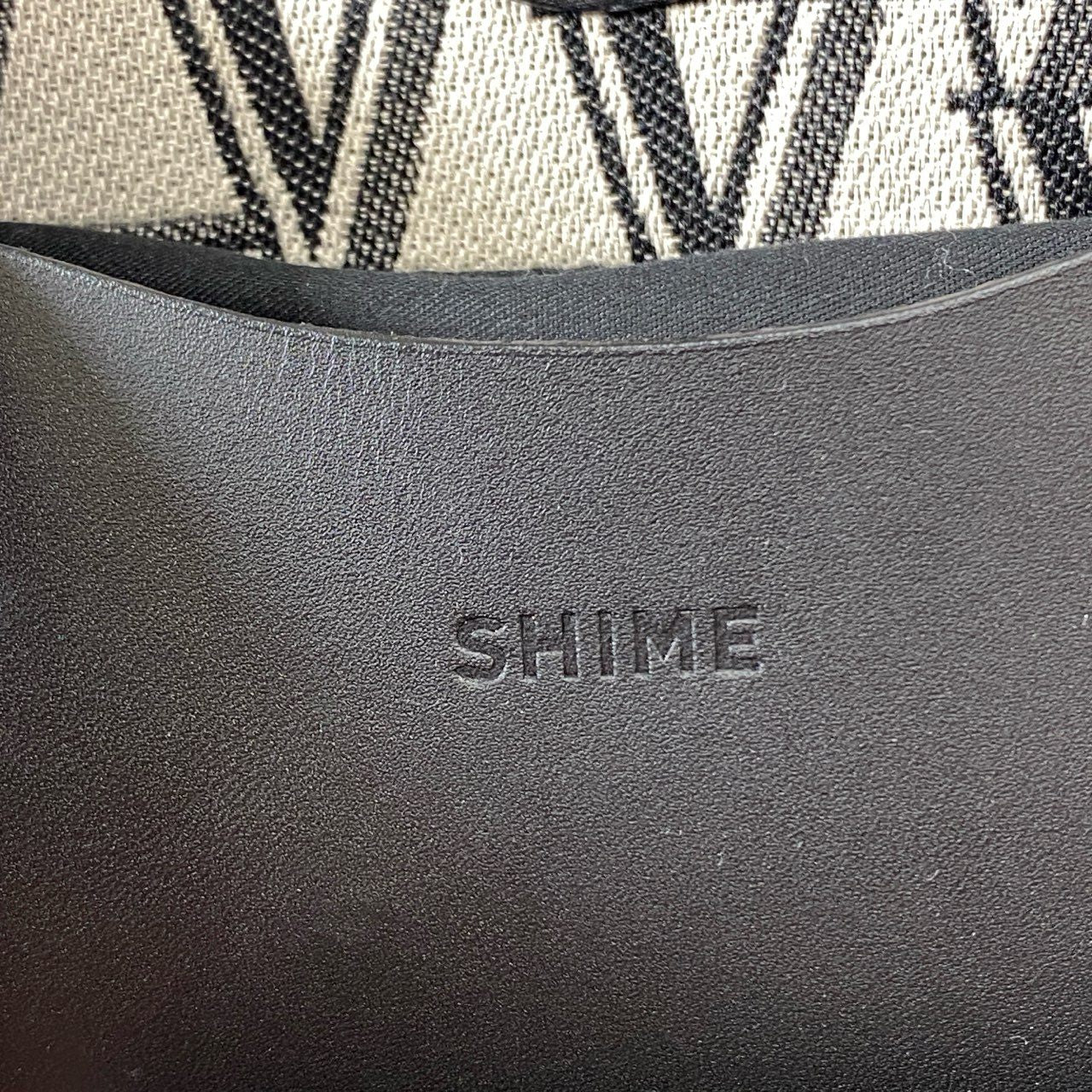 ak18 VERMEIL par iena SHIME別注 シィメ トートバッグ  キャンバス×レザー レディース 女性用 鞄k02i