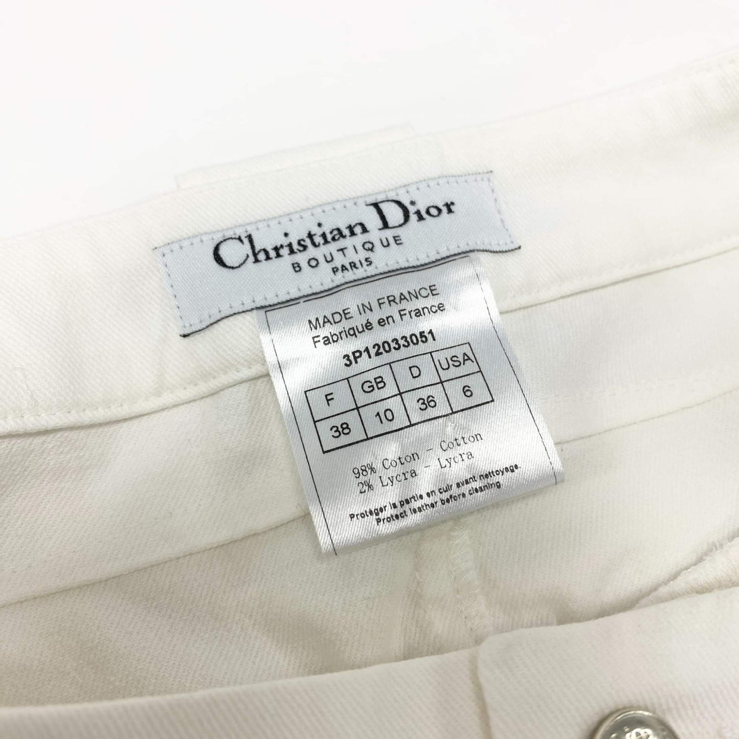 7L22 Christian Dior クリスチャンディオール Vintage Archive 2003 Laced Up Midi Skirt size FR38/USA6  レディース スカート ヴィンテージk02i