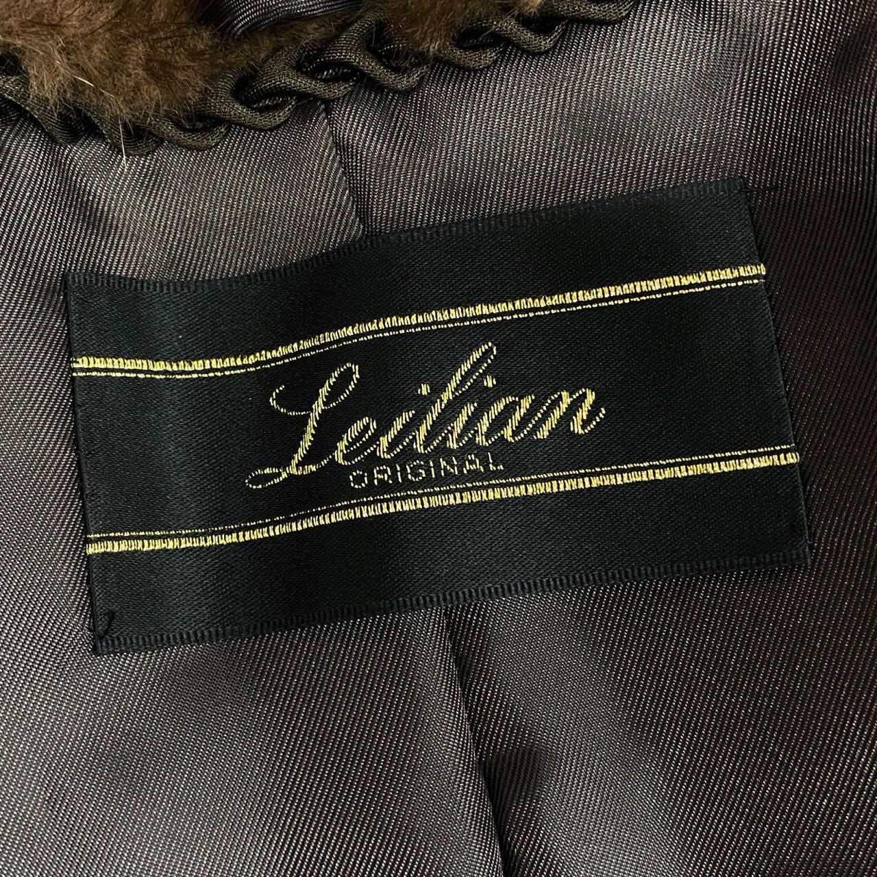 53k10《希少》 Leilian レリアン デミバフミンク ケープ ポンチョ M相当 9 ブラウン 最高級本毛皮 MINK FUR 毛並み◎ 艶◎t18r
