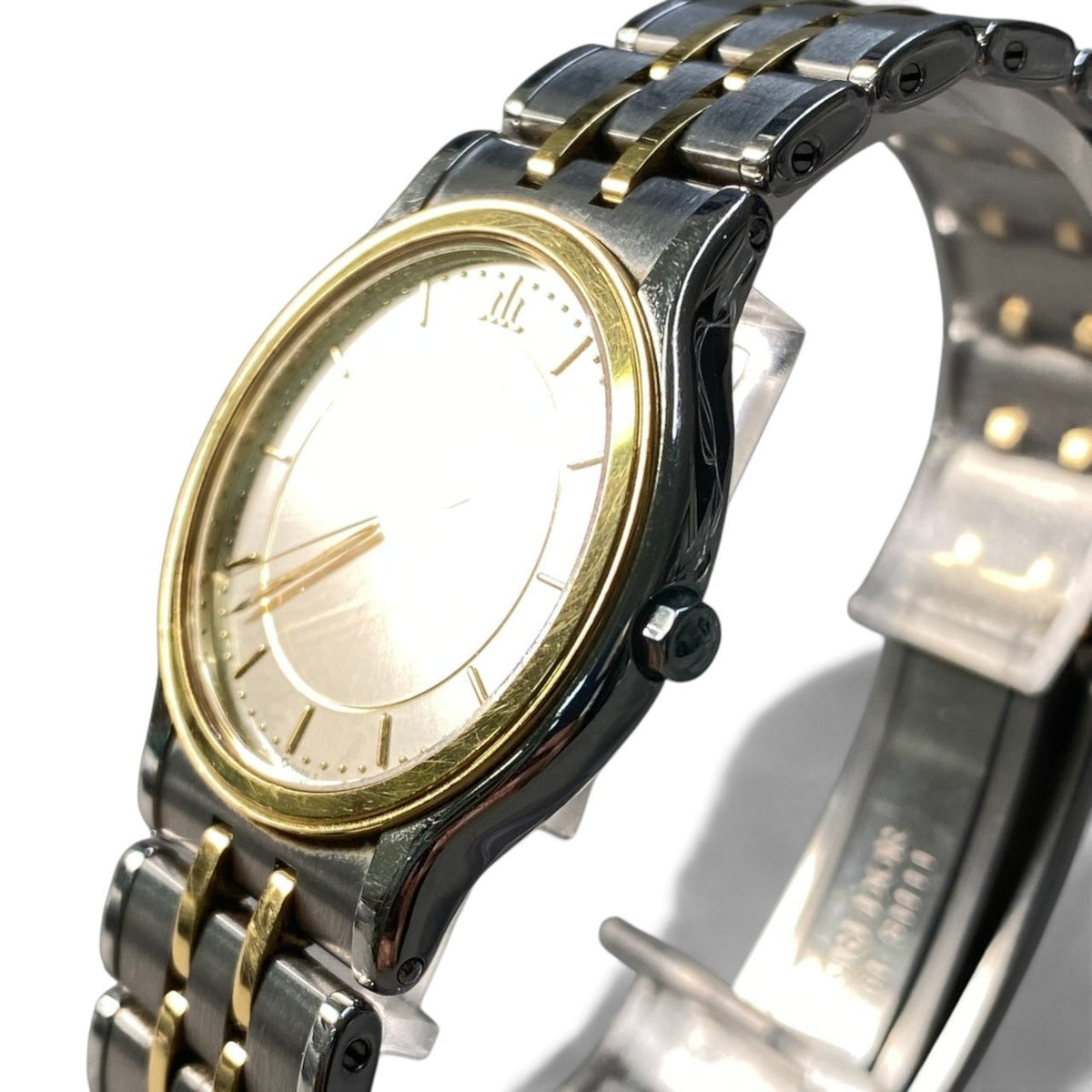 i10 SEIKO セイコー CREDOR 18KT クレドール 腕時計 9571-6020 ゴールド シルバー 稼働t18r