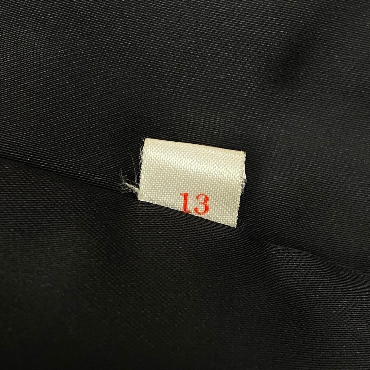 67e13 SAGA MINK サガミンク 銀サガ ダークミンク 超ロングコート 丈110cm サイズ13 ブラック 最高級本毛皮 Mink Fur Long Coatt18r