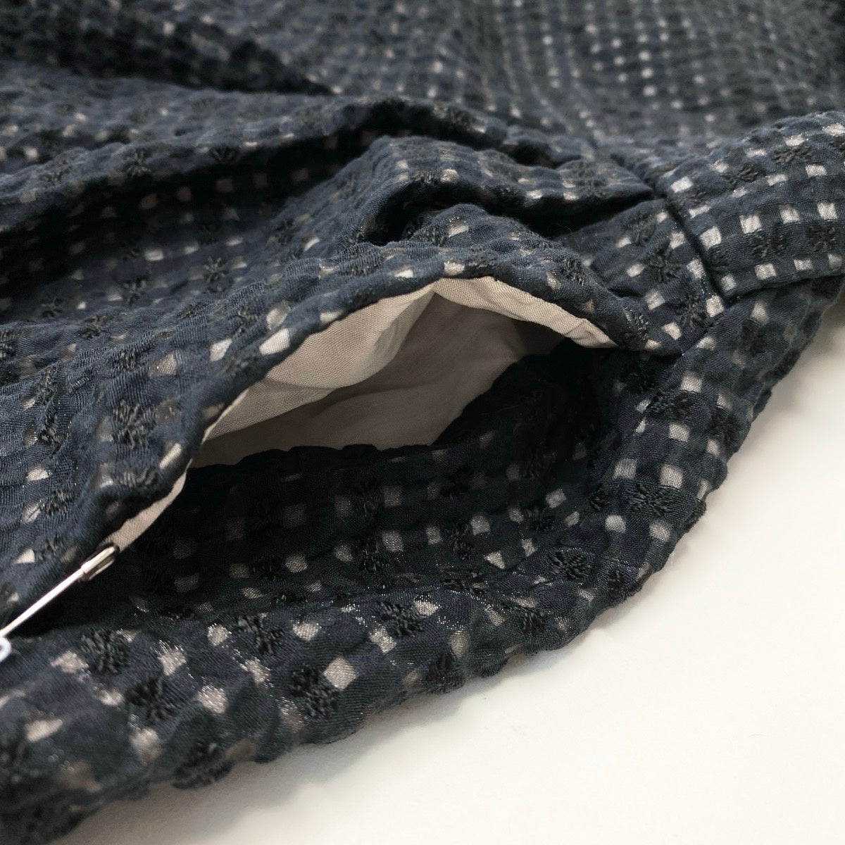 75g23 【未使用タグ付】 FOXEY フォクシー 24SS Early Summer Dress Lgende ノースリーブ ドレスワンピース 44361 サイズ38 ブラック レディースt18r