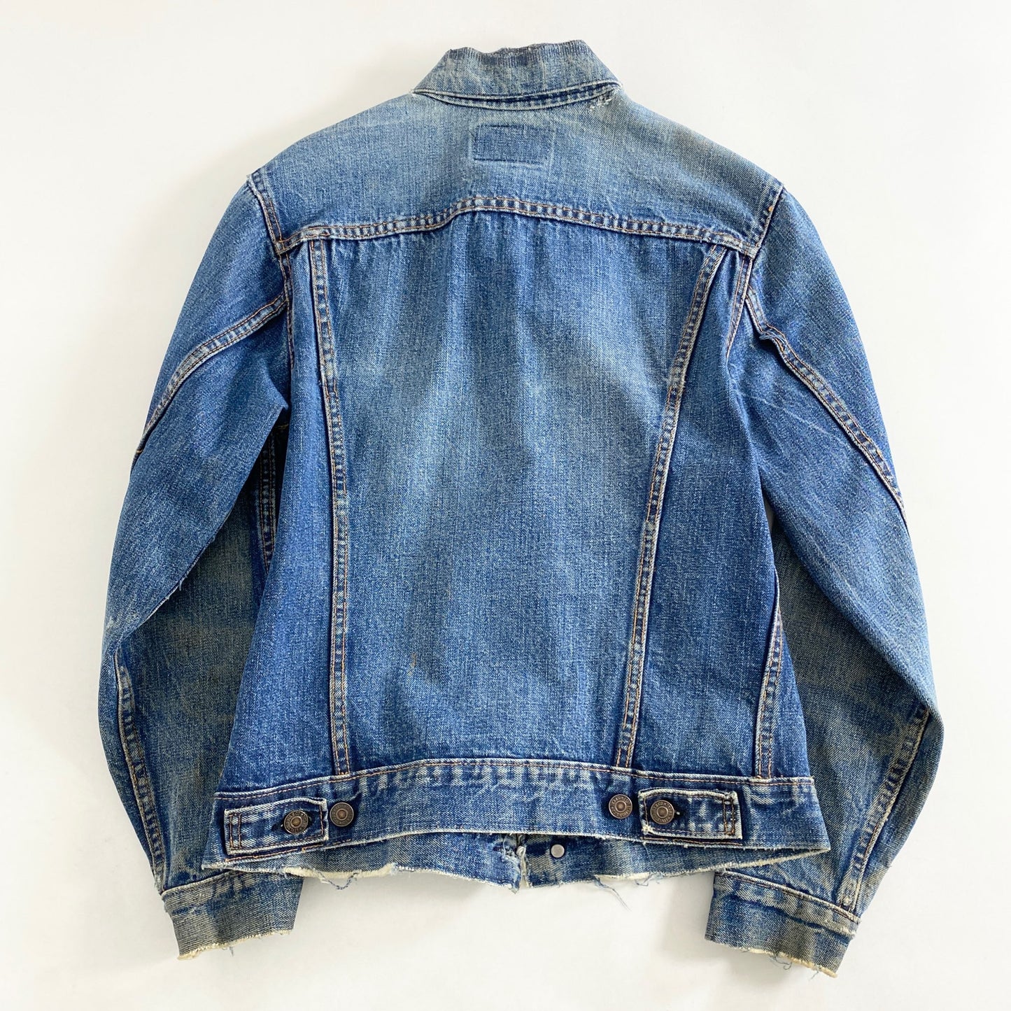 26L14 Levi's リーバイス 4th 3rd Vintage Denim Jacket デニムジャケット S～M相当 インディゴ BIGE ヴィンテージ 古着