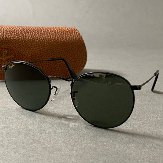 2f27 Ray Ban レイバン USA製 BOUSCH&LOMB ボシュロム サングラス ブラック アイウェア メガネ SUNGLASSES ソフトケース付