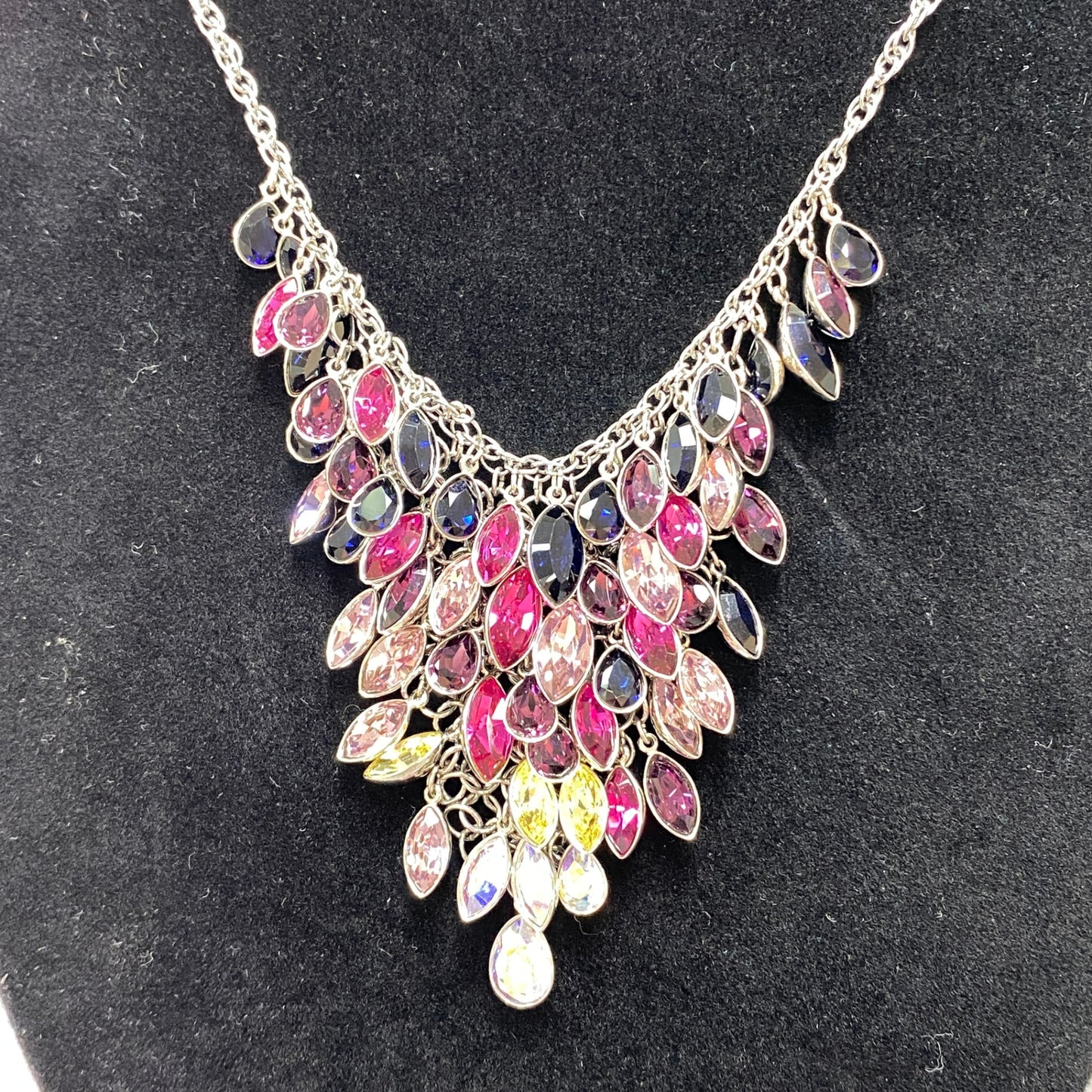 g29《美品》 SWAROVSKI スワロフスキー Tody Large クリスタルビジューネックレス 1181271 シルバー アクセサリー ジュエリー パーティ 結婚式