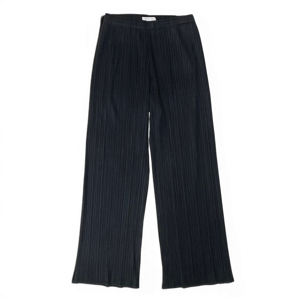 Af6 PLEATS PLEASE プリーツプリーズ プリーツ ロングパンツ PP55-JF108 サイズ2 ブラック ポリエステル100％ レディース 女性用u02t