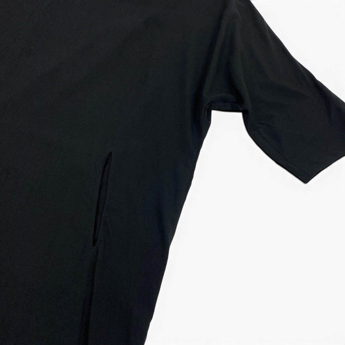 Af4 Yohji Yamamoto Collection ヨウジヤマモトコレクション ビッグシルエットドレス ワンピース Ry WRINKLED LAWN BIG SILHOUETTE DRESS FP-D63-201 サイズ1 ブラックt18rt18r