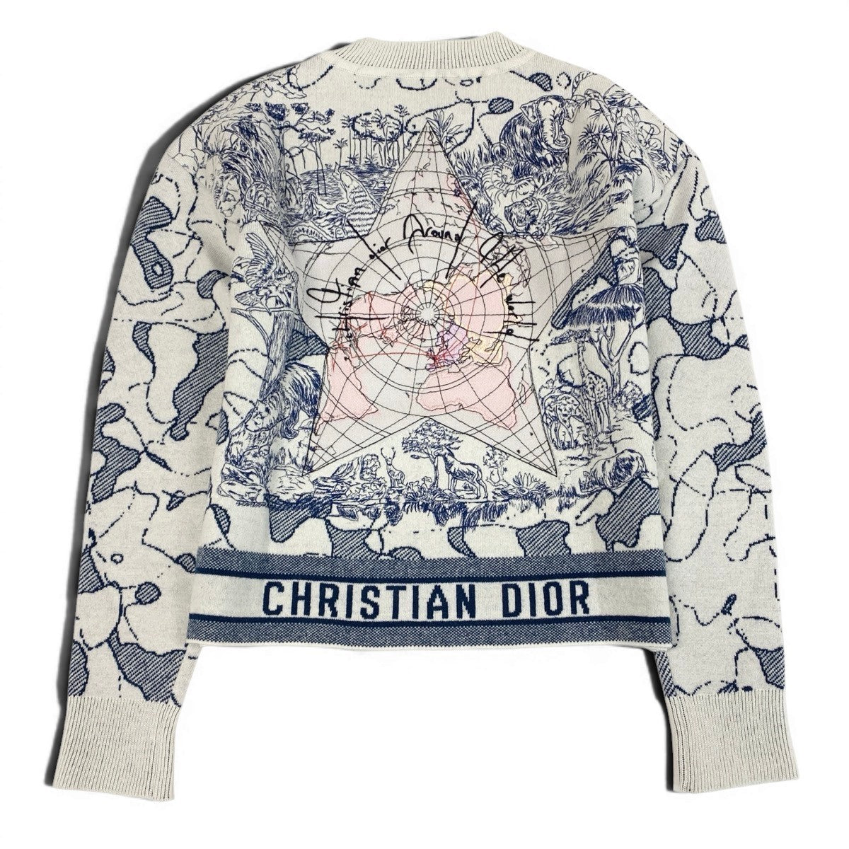Ef6 Christian Dior クリスチャンディオール AROUND THE WORLD KNIT