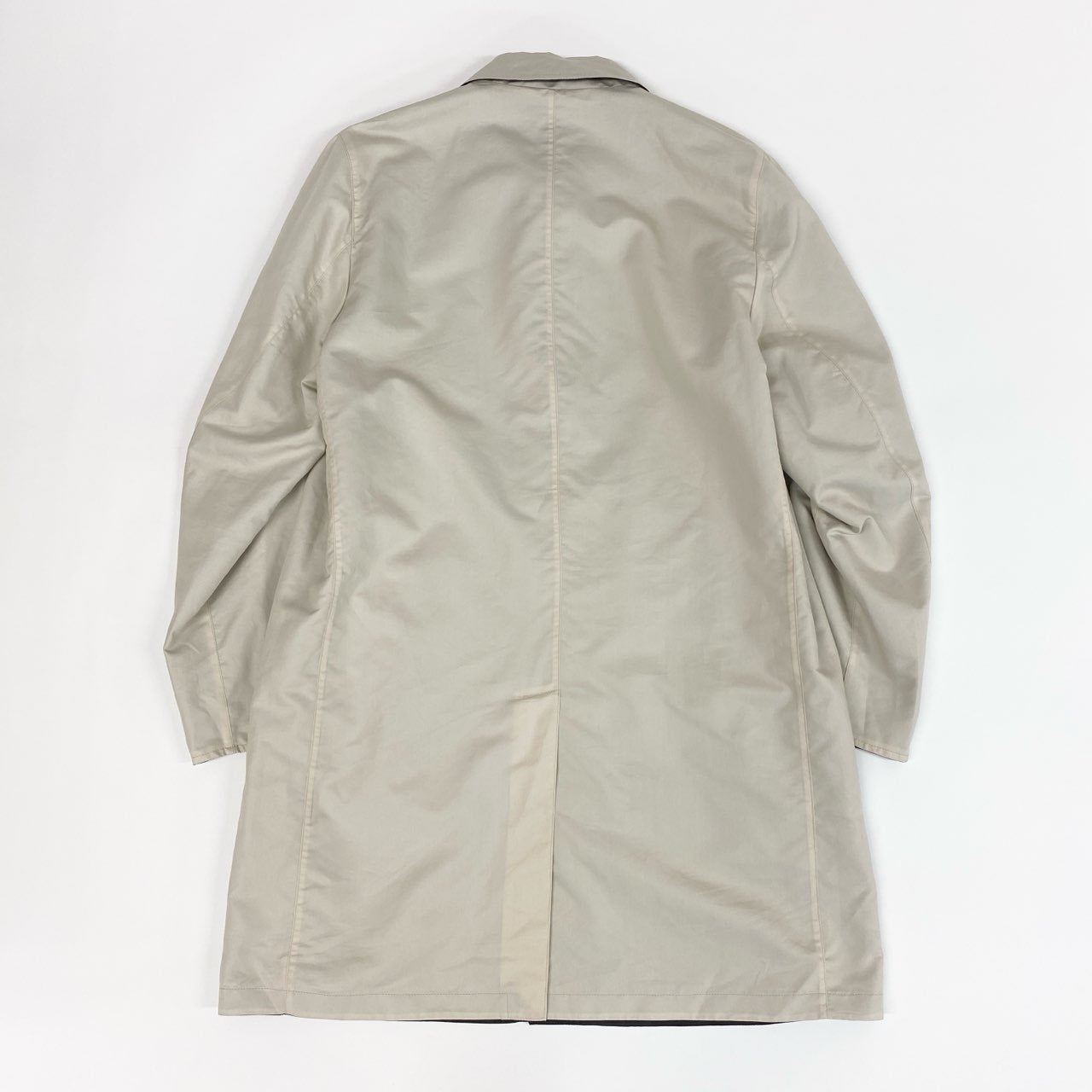 9j6 Kiton キトン キートン イタリア製 大きいサイズ リバーシブル ロングコート 56 XXXLサイズ ブラウン ベージュ メンズo07t