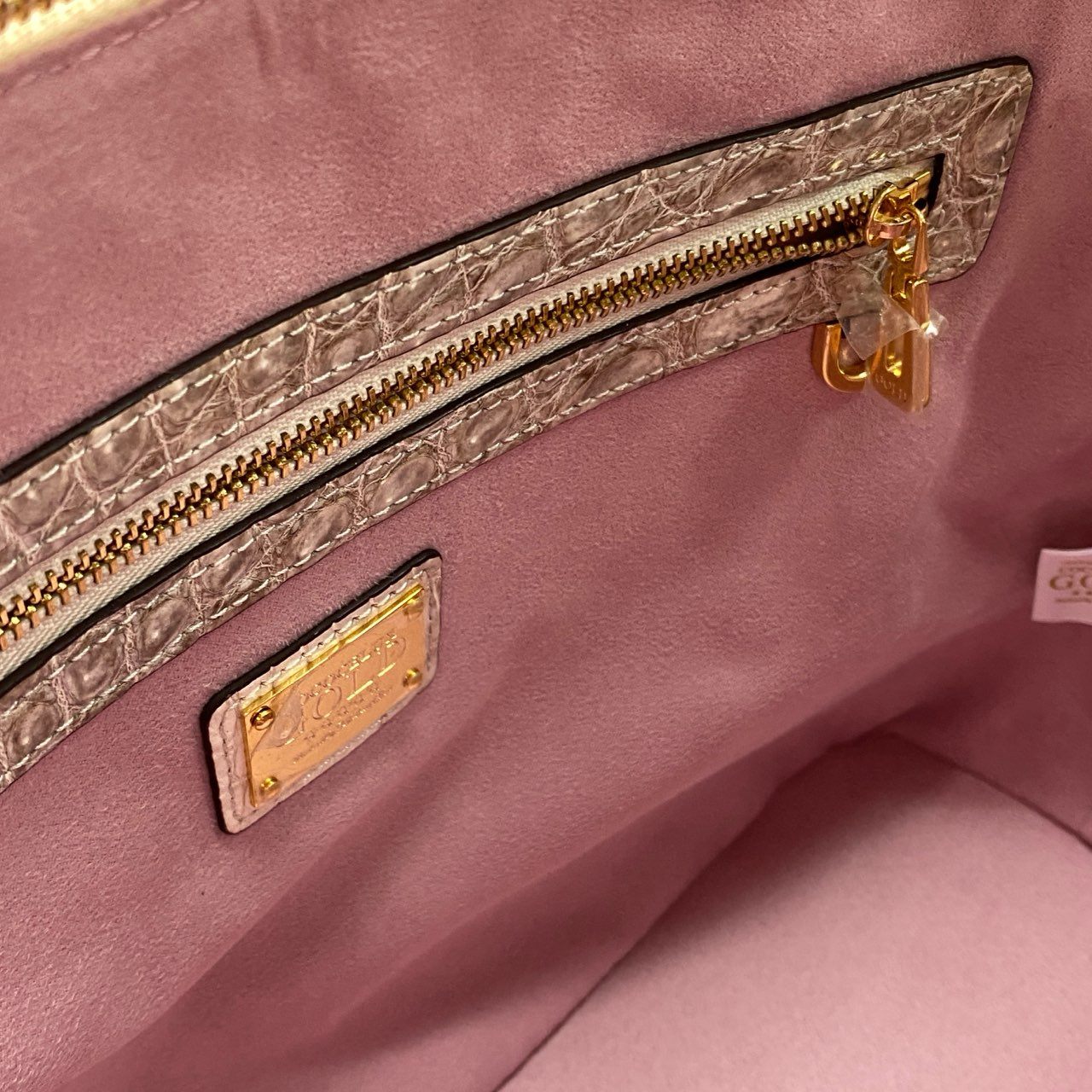 Fe18 【極美品】定価143万 JRA認定 COCOCLELUX GOLD 5スター ココセリュックス ゴールド  ヒマラヤクロコダイル 2way オーバル ハンドバッグ ショルダーバッグ レディース 女性用 鞄