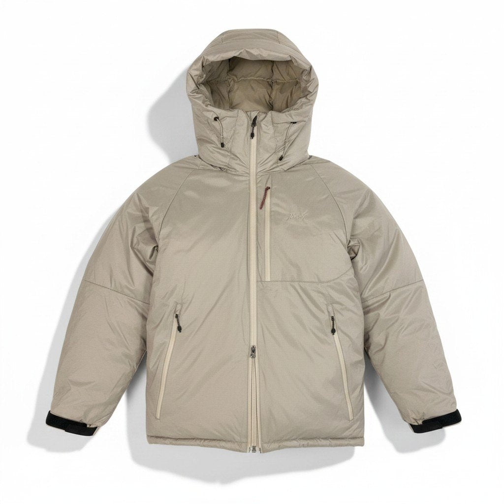 4g1 《美品》 NANGA ナンガ AURORA TEX DOWN JACKET ダウンジャケット ND2441-1A001 サイズXL ベージュ アウトドアt18r