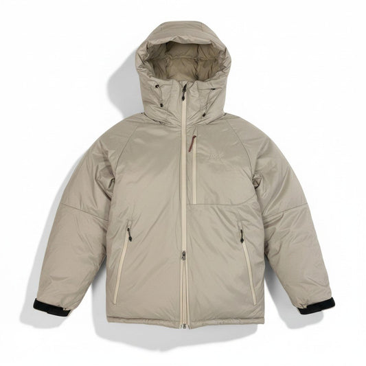 4g1 《美品》 NANGA ナンガ AURORA TEX DOWN JACKET ダウンジャケット ND2441-1A001 サイズXL ベージュ アウトドアt18r