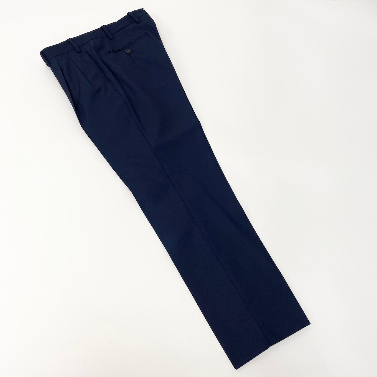 85d9 《美品》 Loro Piana ロロピアーナ シングルスーツ セットアップ サイズ44 ネイビー フォーマル ビジネス 最高級t18r