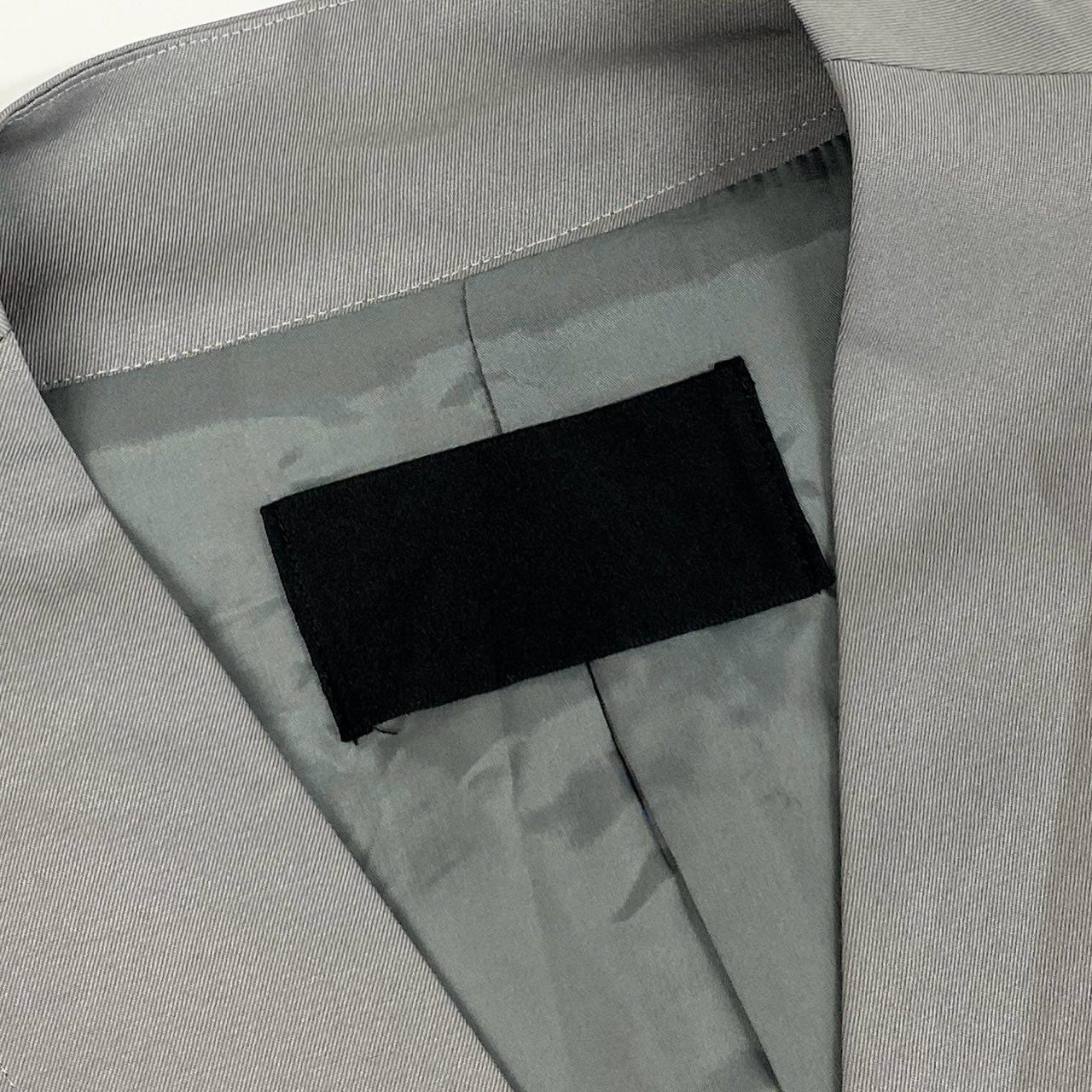 32j3 th ティーエイチ Collar Less Gown カラーレスガウン ジャケット ノーカラー 日本製 2201-JK37-M104 2 グレー ユニセックスo07t