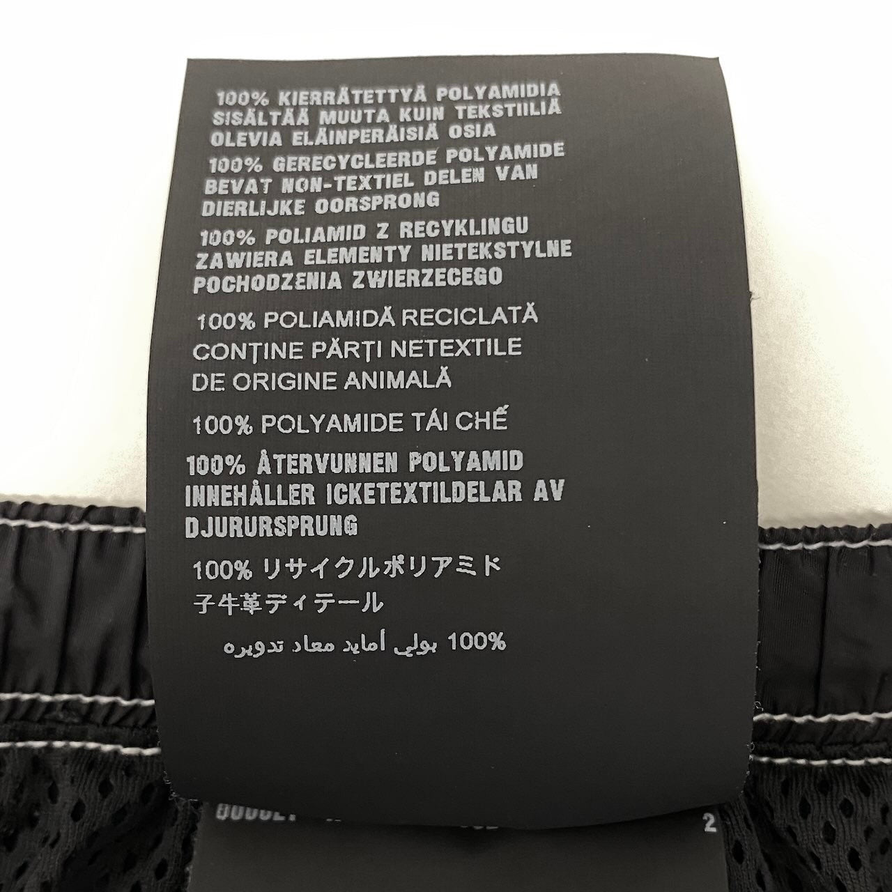 Mg6 PRADA Re-Nylon トライアングルロゴ ショートパンツ 50サイズ ブラック リサイクルポリアミド100％ メンズ 男性用u02t