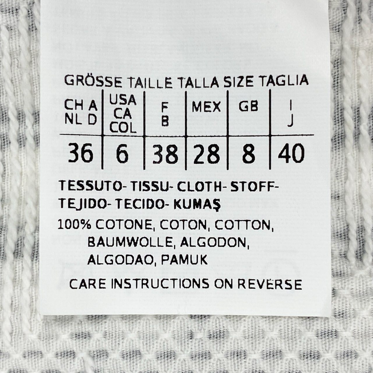65a14【未使用】 Max Mara STUDIO マックスマーラ ノーカラー ロングコート スプリングコート 格子柄 レディース 女性用 サイズ40 ブラック ホワイト コットン100％u02t