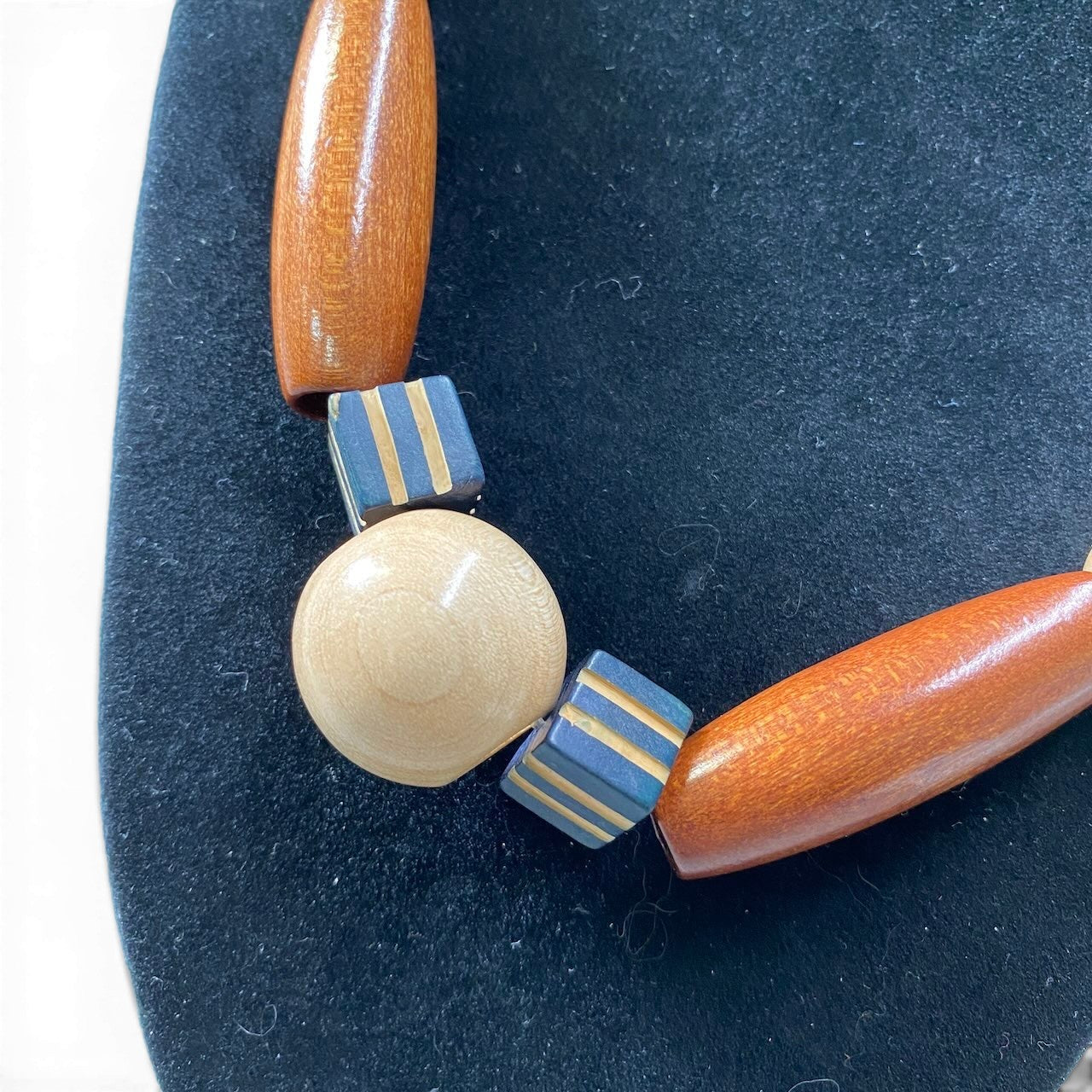 e4 m`s braque エムズブラック WOOD BEADS NECKLACE  ウッドビーズ ネックレス アクセサリー マルチカラー メンズu02t