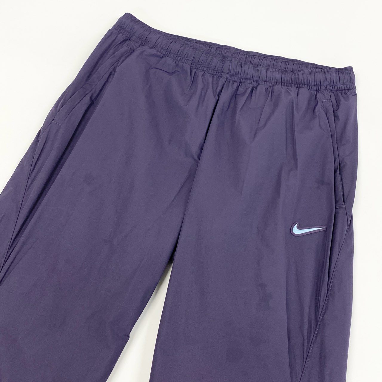 57f6 NIKE x NOCTA ナイキ ノクタ コラボ NRG DY TRACK JACKET PANT セットアップ トラックジャケット パンツ ボトムス DO2807-573 Lサイズ パープル ダークレーズン ナイロン