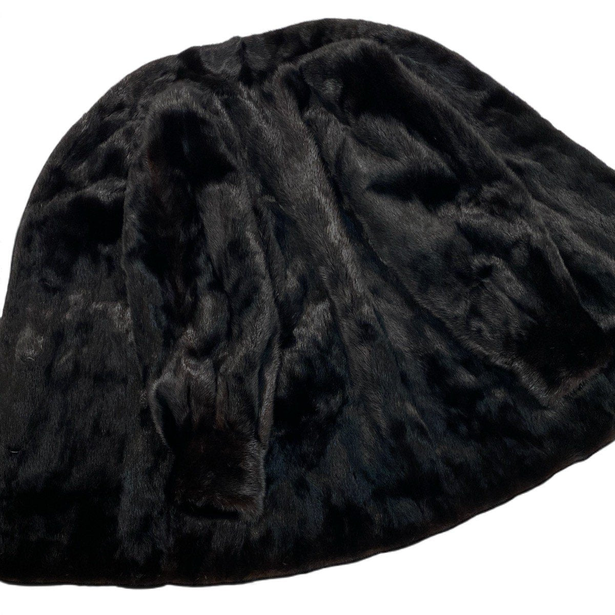 30j7 SAGA MINK サガミンク 銀サガ ダークミンク ロングコート サイズ11 ブラック 最高級本毛皮 Dark Mink Fur Long Coat リアルファーt18r