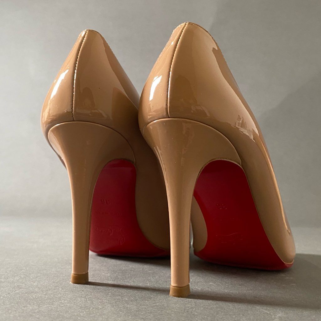 6g17 Christian Louboutin クリスチャンルブタン SIMPLE PUMP 85 PATENT CALF プレーントゥ –  VALUE STOCK MALL