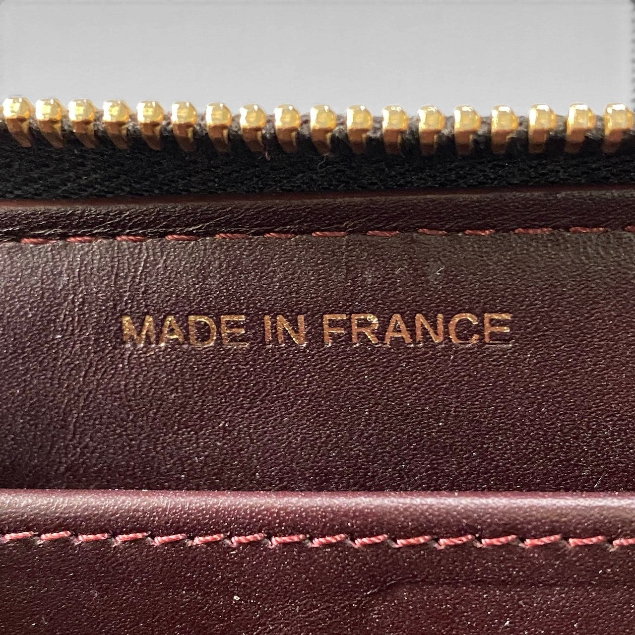 g9 《美品》 CHANEL シャネル マトラッセ キャビアスキン 長財布 Matelasse Caviar Leather Long Wallet ブラック 箱付t18r