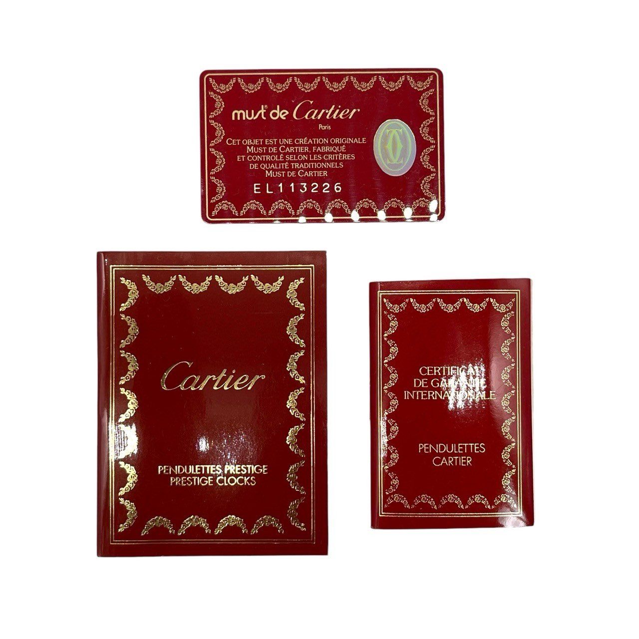 《美品》 must de Cartier マスト ドゥ カルティエ パンテール ゴールド金具 レザーベルト S ブラック Leather イタリア製 箱有