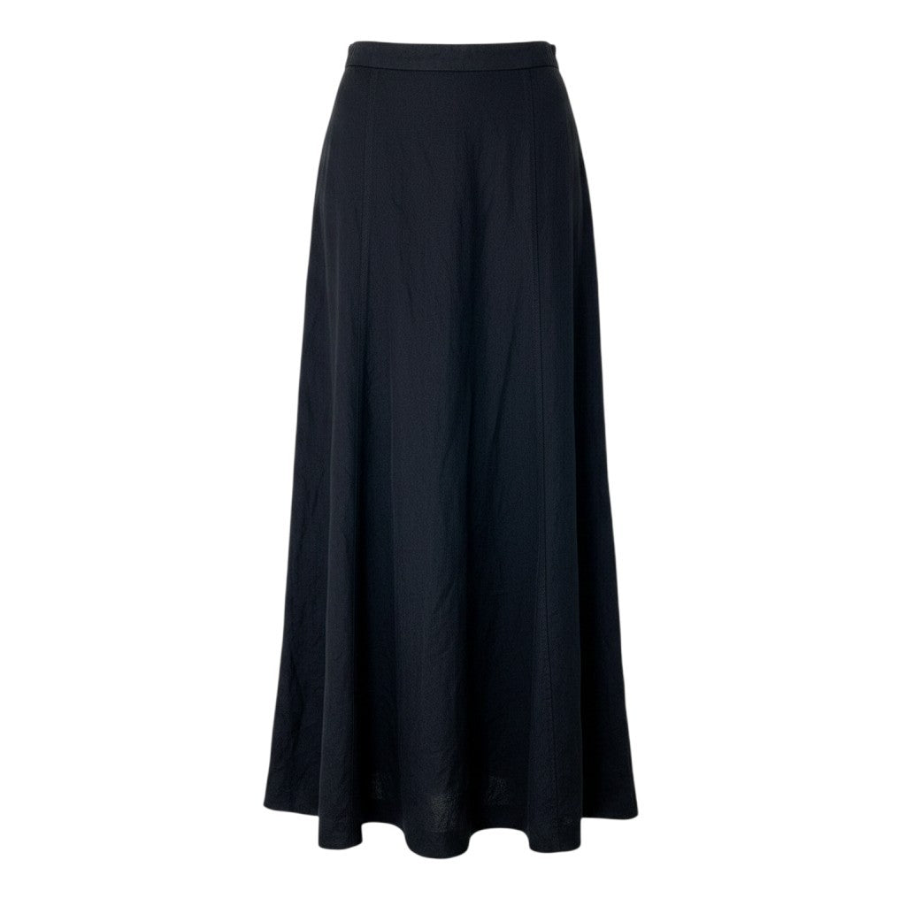 Eh10 Christian Dior クリスチャンディオール Maria Grazia Kiuri 23AW ロングスカート 351J01A3190 イタリア製 42 ブラック レディースo07t