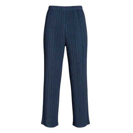j19 PLEATS PLEASE プリーツパンツ ボトム 日本製 PP43-JF223 4サイズ ネイビー ポリエステル100％ レディース 女性用u02t