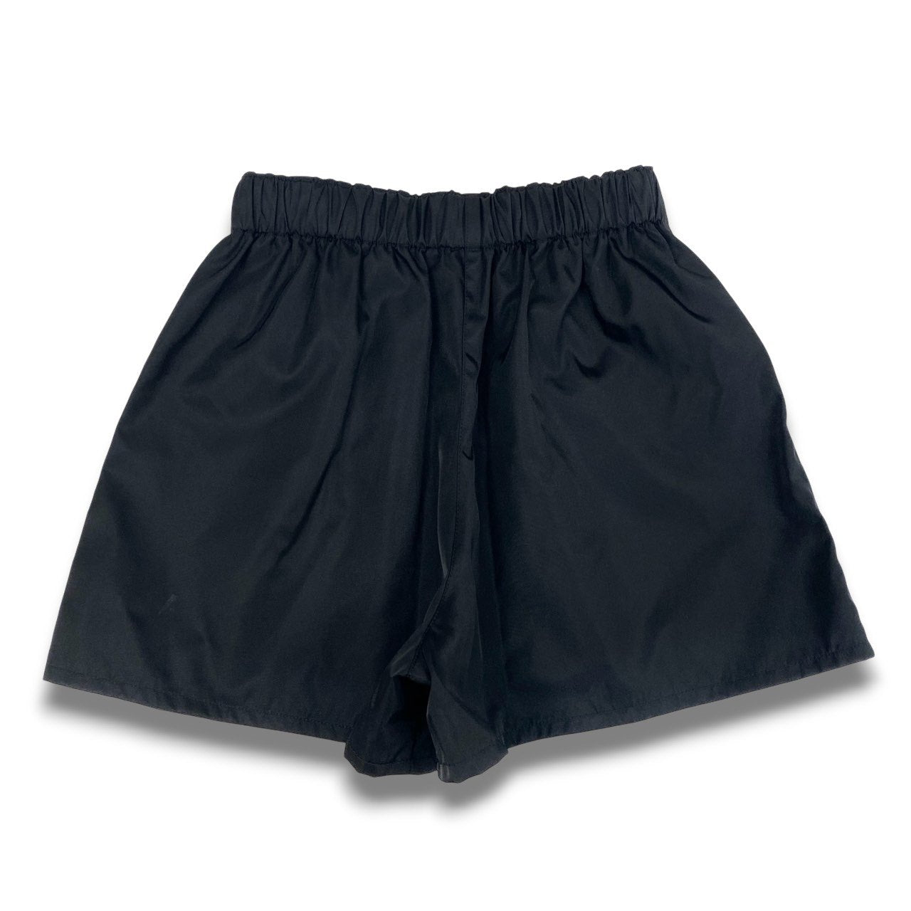 Ic16 PRADA プラダ トライアングルロゴ Re-Nylon ショートパンツ ショーツ Triangle Logo Short Pants 22C757 サイズ38 ブラックt18r