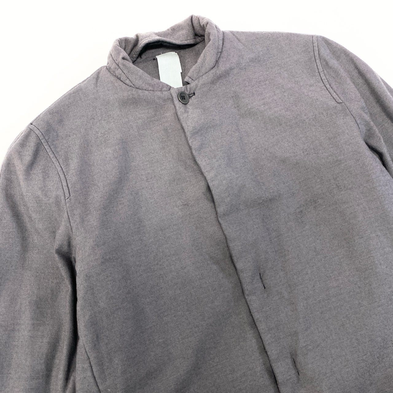 82a29【美品】 LMaltlEAI エルエムアルティエリ 2000年 アーカイブ ウールジャケット ブルゾン カシミヤ混 アウター イタリア製 3サイズ グレー メンズ 男性用u02t