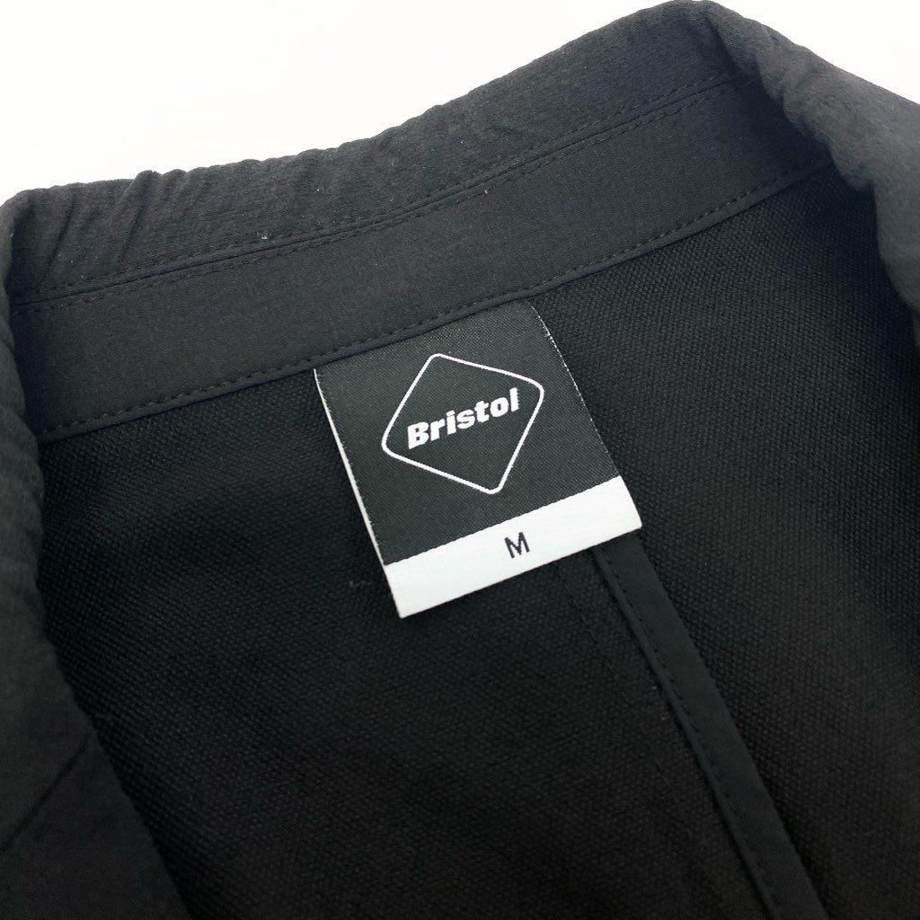 40l25 F.C.R.B. F.C.Bristol エフシーアールビー エフシーレアルブリストル 22AW ツアーパッカブルチーム ブレザー テーラードジャケット FCRB-222036 Mサイズ ブラック メンズo07t