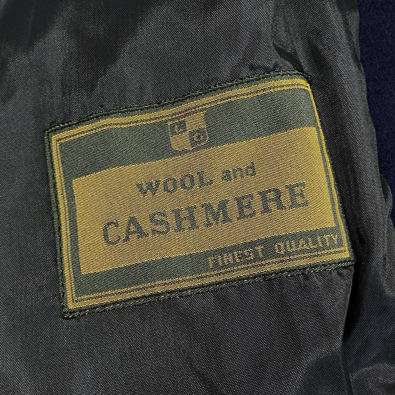 77L16 Vintage HANAE MORI PARIS ハナエモリ カシミヤ混 大判カラー ロングコート アウター 38 パープル レディース フランス製u02t